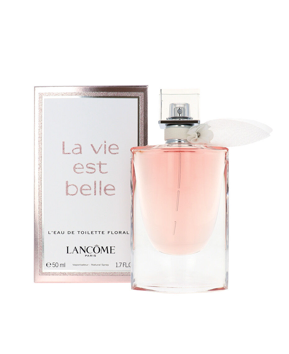 La vie est belle florale eau shop de toilette
