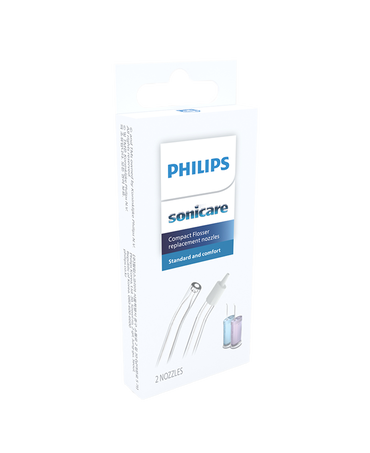 Sonicare Compact Flosser 1000 Replacement Nozzles 2 Pack