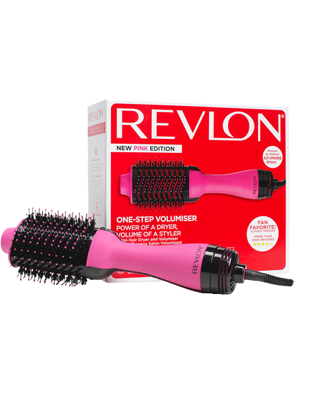 One-Step Volumiser Original 1.0 Blowout Brush - Pink