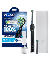Pro 800 Electric Toothbrush with Travel Case - Black
