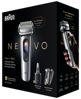 NEVO Wet & Dry Electric Shaver with 7-in-1 Care System & PowerCase