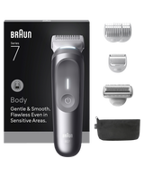 Series 7 Waterproof Body Groomer with 6 Grooming Tools & Accessories