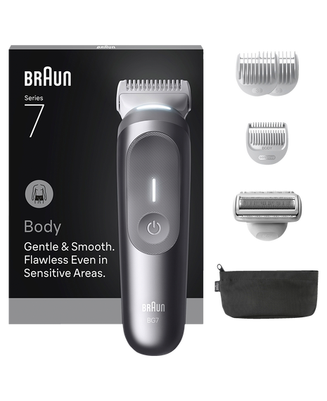 Series 7 Waterproof Body Groomer with 6 Grooming Tools & Accessories