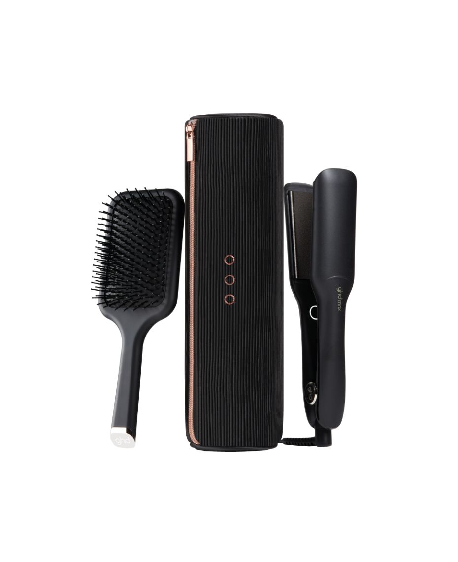 ghd® max wide plate hair straightener festive gift set limited