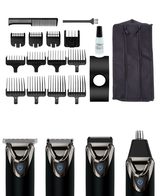Superior Performance Stainless Steel Lithium-ion Grooming Kit - Black