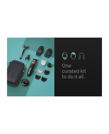 Series 7 12-in-1 All-in-One Waterproof Style Grooming Kit with Charging Stand