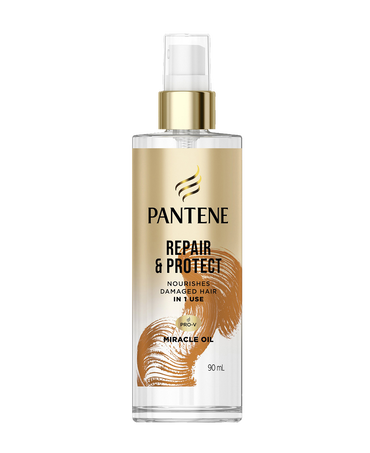 Pantene Repair & Protect Pro-V Miracle Oil 90ml 2 Pack box front