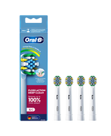 Floss Action Deep Clean Brush Head Refills 4 Pack