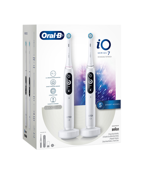 iO7 Electric Toothbrush Dual Handle Pack