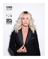 chronos curve conical wand hair curler