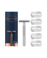 Double Edge Safety Razor & 5 Razor Blades