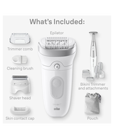 Silk-épil 7 Epilator with Bikini Trimmer & 9 Extras