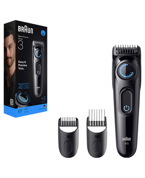 Series 3 Beard Trimmer with 3 Styling Tools & Accessories