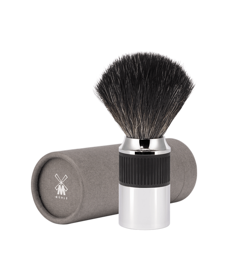 NEO Black Fibre Shaving Brush - Black