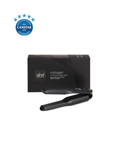 unplugged cordless hair straightener – matte black
