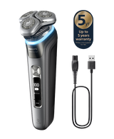 Series i9000 Prestige Wet & Dry Electric Shaver with Quick Clean Pod
