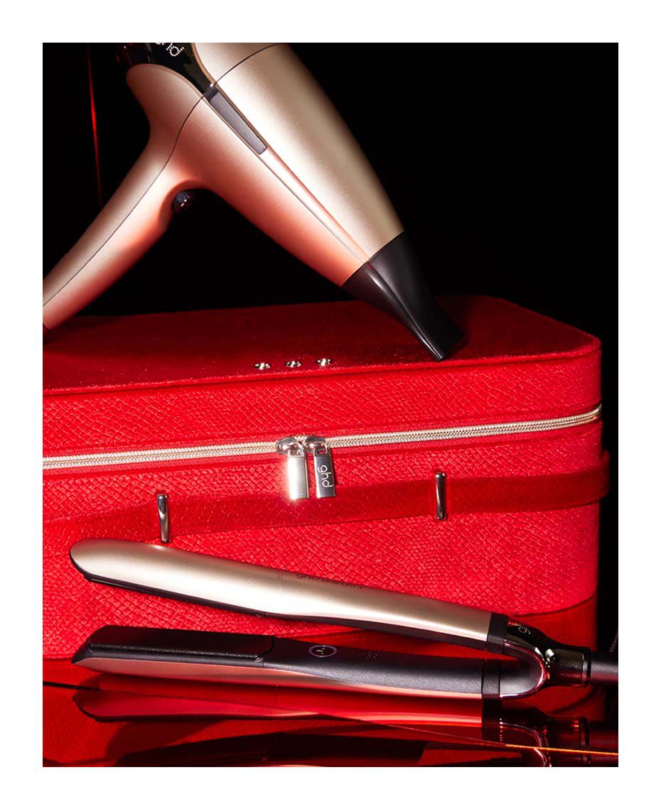 ghd® platinum+ hair straightener & helios™ hair dryer limited edition