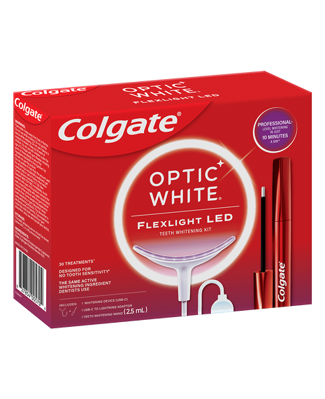 Optic White FlexLight LED Teeth Whitening Kit
