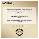 Product information panel for Pantene Repair & Protect Pro-V Miracle Oil