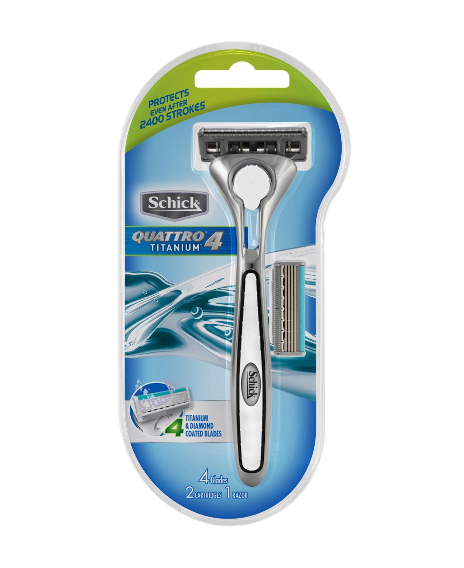 Schick Quattro Titanium Razor Shaver Shop