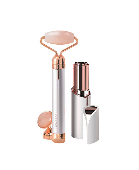 Facial Hair Remover + Contour Roller Gift Set