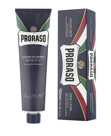 Shave Cream Tube Protect with Aloe Vera & Vitamin E - 150mL