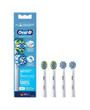 Variety Brush Head Refills 4 Pack