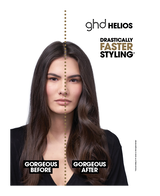 helios professional hair dryer in cherry chic - limited edition