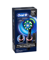 Pro 2500X Electric Toothbrush with Travel Case - Black