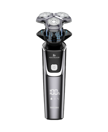 AquaShave TripleCut Wet & Dry Electric Shaver Travel Combo