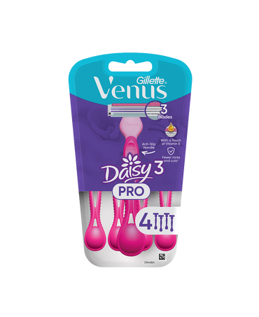 Daisy 3 Pro Razor 4 Pack