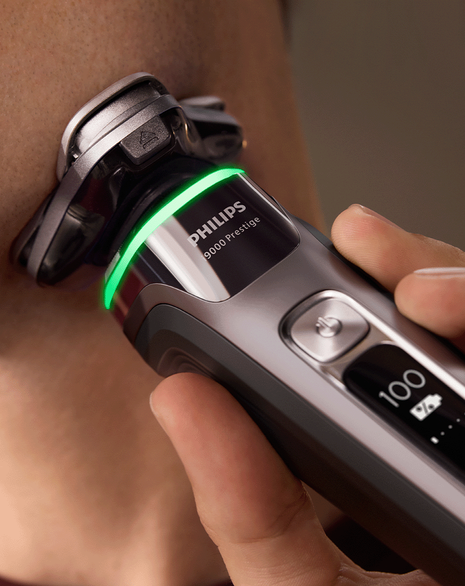 Series i9000 Prestige Wet & Dry Electric Shaver with Quick Clean Pod