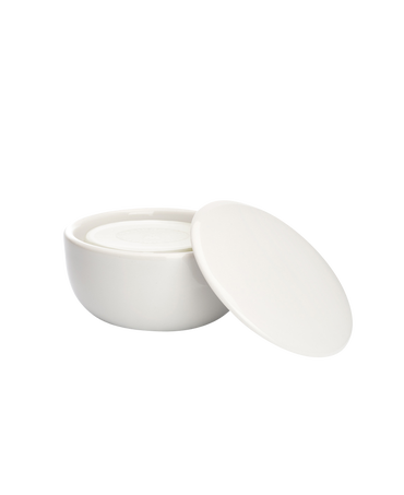Shaving Soap in Porcelain Bowl - Grapefruit & Mint 65g