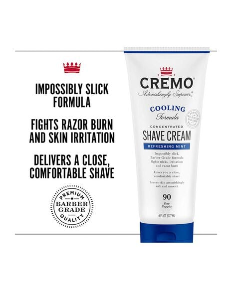 Cooling Refreshing Mint Shave Cream - 177mL