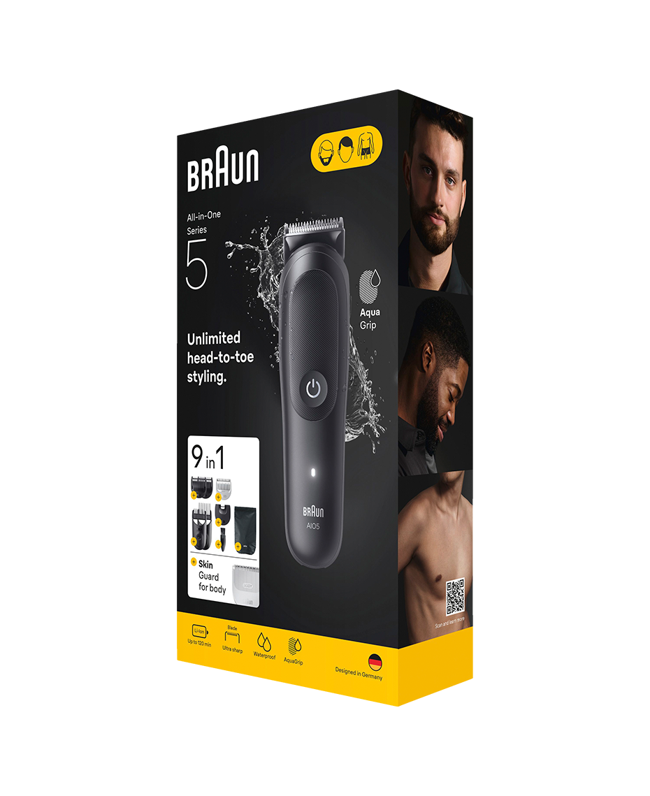 新品　ブラウン　Braun　All-in-One 5 Trimmer 9in1 Trymery Braun All-in-One do pielęgnacji ciała dla mężczyzn