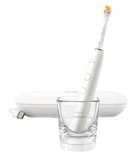 Sonicare DiamondClean 9000 Electric Toothbrush with A3 Brush Head - White