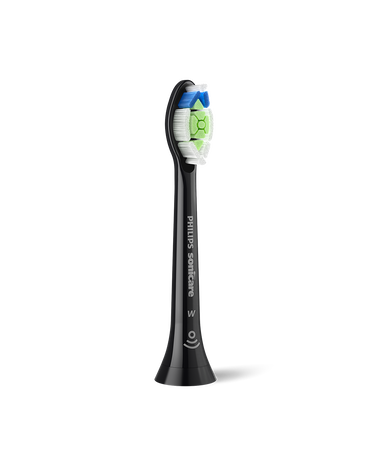 Sonicare W2 Optimal White Replacement Head Refills 6 Pack - Black