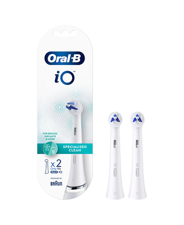 iO Specialised Clean Replacement Brush Heads 2 Pack