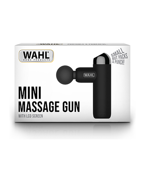 Mini Massage Gun with LCD Screen - Black