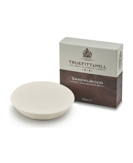 Sandalwood Luxury Shaving Soap Refill For Wooden Bowl