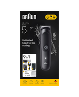 Series 5 9-in-1 Waterproof All-in-One Grooming Kit