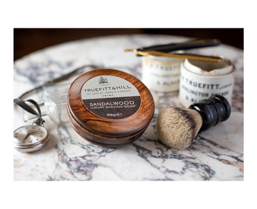 Sandalwood Luxury Shaving Soap in Wooden Bowl - 99g