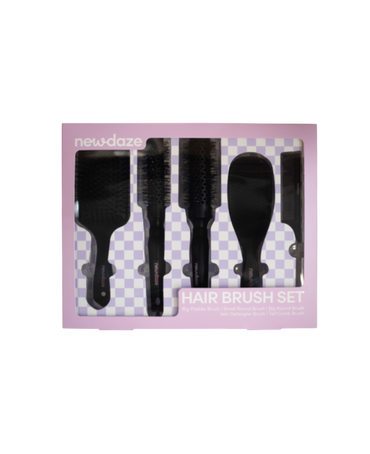 5 Piece Hair Brush Set