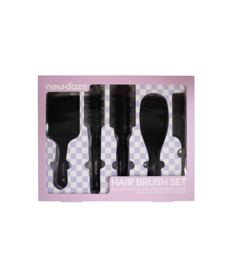 5 Piece Hair Brush Set