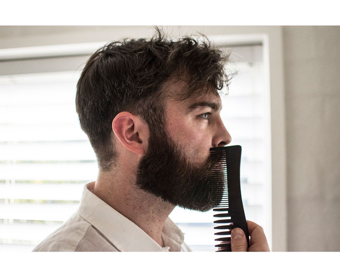 Beard comb shaver shop clearance