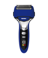 5 Blade Wet & Dry Electric Shaver & Ear & Nose Trimmer Combo - Blue