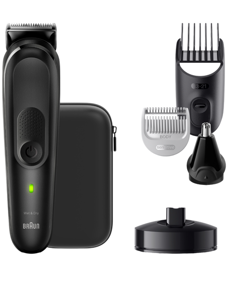Series 7 12-in-1 All-in-One Waterproof Style Grooming Kit with Charging Stand