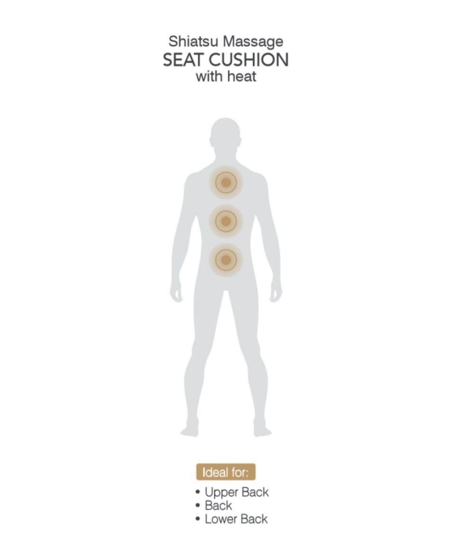 Wahl | Shiatsu Massage Seat Cushion with Heat | Shaver Shop
