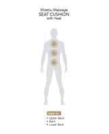 Shiatsu Massage Seat Cushion with Heat