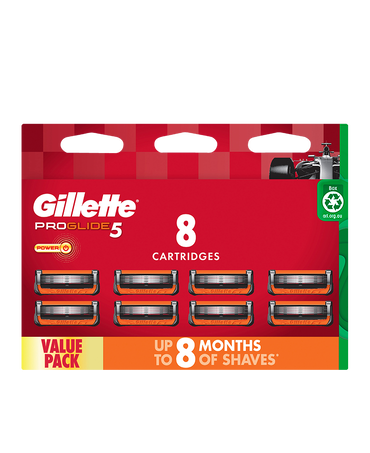 ProGlide5 Power Red Blades Refill 8 Pack